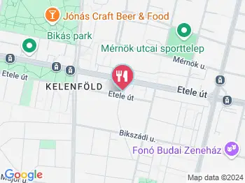 Szurgent Cukrászda Budapest a térképen