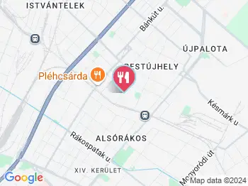 Szuterén Gasztrotér Budapest a térképen