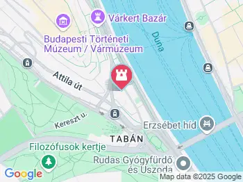 Tabán Helytörténeti Kiállítás & Dokumentációs Központ Budapest a térképen