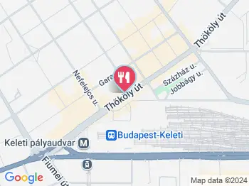 Tabemasu Sushi Bar - Asian Street Food Budapest a térképen