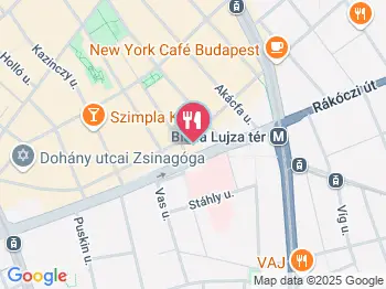 Tábla Budapest a térképen