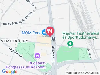 á table! - MOM Park Budapest a térképen