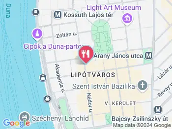 Taco Bar Budapest a térképen