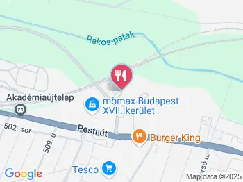 Tacuba Cafe & Restaurant Budapest a térképen