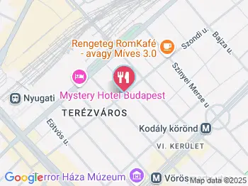 Taj Mahal Indiai Étterem Budapest a térképen