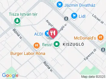 Tájfun Étterem & Biliárd Szalon Budapest a térképen