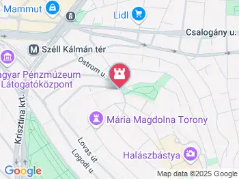 Táncsics Mihály szobor Budapest a térképen