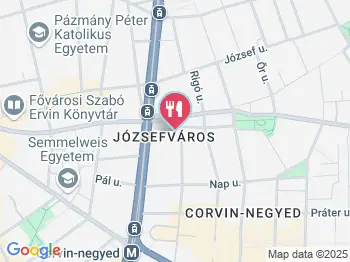 Tandoori Indiai Étterem Budapest a térképen