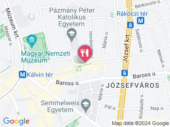 Tantuni House Cafe Budapest a térképen