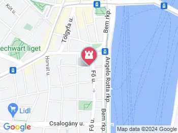 Tarasz Sevcsenko szobra Budapest a térképen