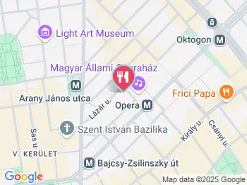 Társalgó Kávézó Budapest a térképen