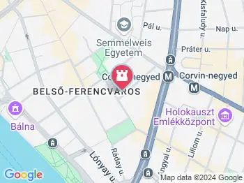 Tárt Kapu Galéria Budapest a térképen