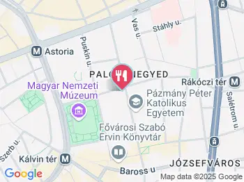 Tasting Table Budapest a térképen