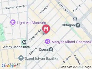 Tay Ho Vietnámi Étterem Budapest a térképen