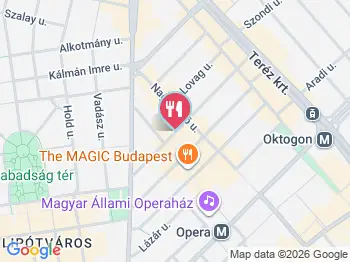 TC Space Budapest - Specialty Coffe Budapest a térképen