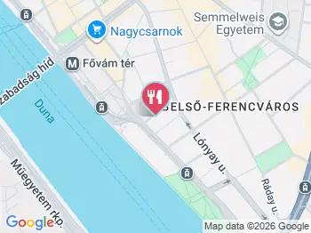 Teaffe Budapest a térképen