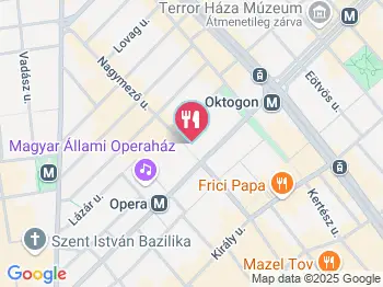 Teátrum Café & Bistro Budapest a térképen