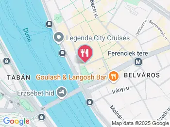 Terasz Budapest a térképen