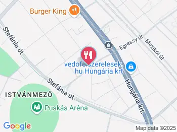 Terrace Café Budapest a térképen