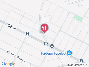 Texas Étterem & Pizzéria Budapest a térképen