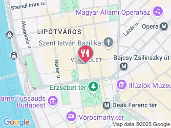 Textura Étterem Budapest a térképen