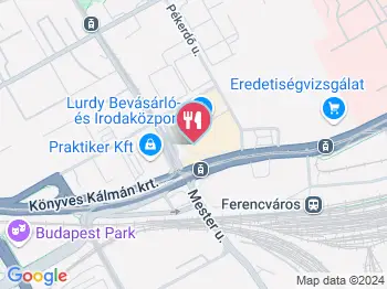 Thai Food - Lurdy Ház Budapest a térképen