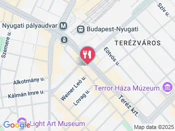 The AnNam Cafe Budapest a térképen