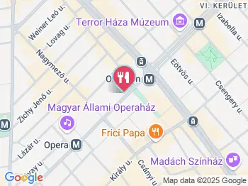 The Big Fish Seafood Bistro Budapest a térképen