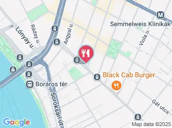 The Club Cafe, Bar & Kitchen Budapest a térképen