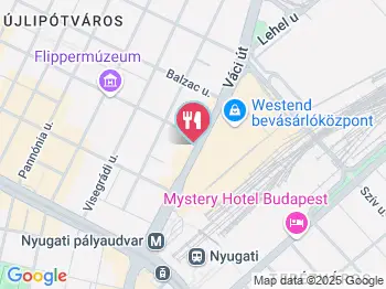 The Coffee Shop Budapest a térképen