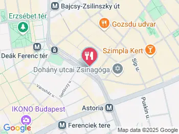 The Donut Library - Károly körút Budapest a térképen