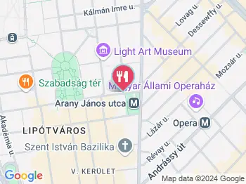 The Goat Herder - Espresso Bar - Bank utca Budapest a térképen