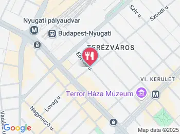 The Grind Corner Cafe & Lounge Budapest a térképen