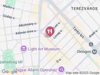 The Magic 2 Budapest a térképen