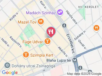 The Pearl Coffee&Sandwich bar Budapest a térképen