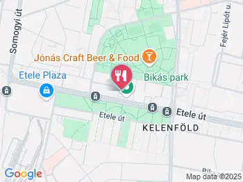 The Phams Budapest a térképen