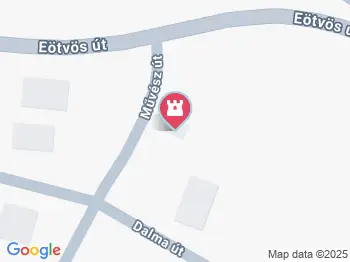 The Writer's Villa Budapest a térképen