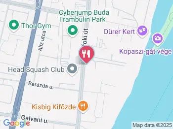 Theo Papa Konyhája Budapest a térképen