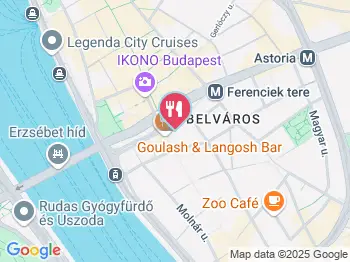 Tian Tan Étterem Budapest a térképen