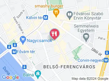 Tifliso Grúz Étterem Budapest a térképen