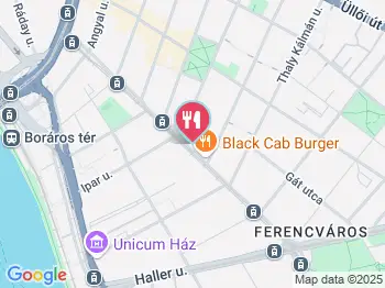 Tina Pékség - Mester utca Budapest a térképen