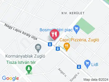 Titi Pékség Budapest a térképen