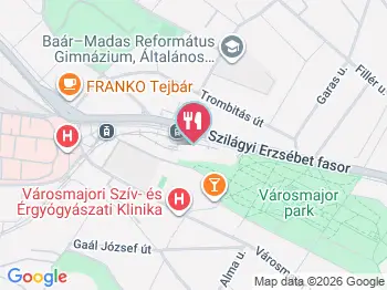 TITOK Budapest a térképen