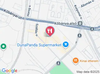 Toán Vietnámi Étterem Budapest a térképen