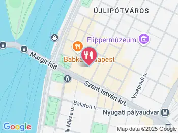 Tökmag Vegan Street Food Budapest a térképen