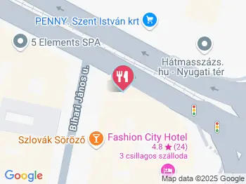 Tokymon Sushi & Asian Cuisine Budapest a térképen