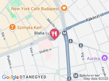 Tomi Lángos Büfé Budapest a térképen