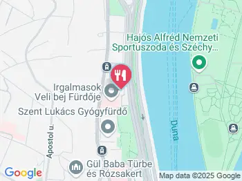 Tommy di Napoli Budapest a térképen