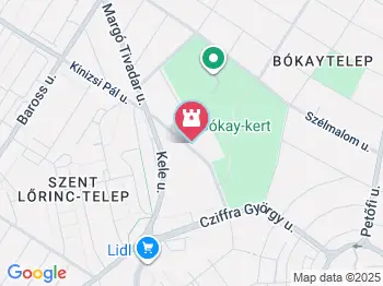 Tomory Lajos Múzeum Budapest a térképen