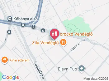 Torockó Cukrászda Budapest a térképen